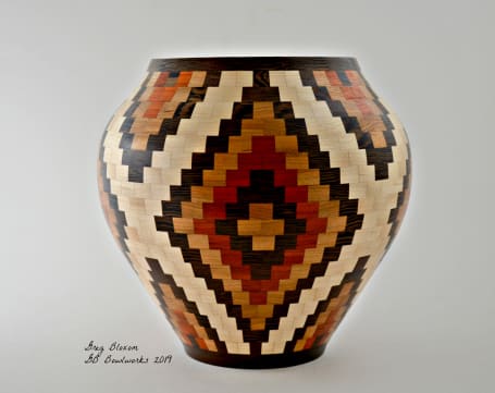 Hand turned wooden bowls